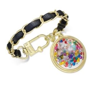 NWT🏷 Betsey Johnson Glitter Globe Bag Charm